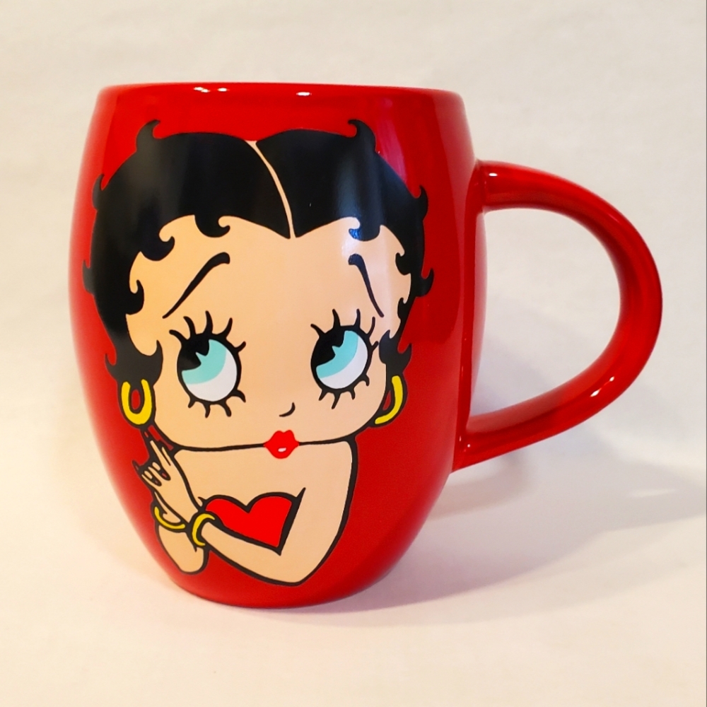 Betty Boop Barrel Mug - 16 oz